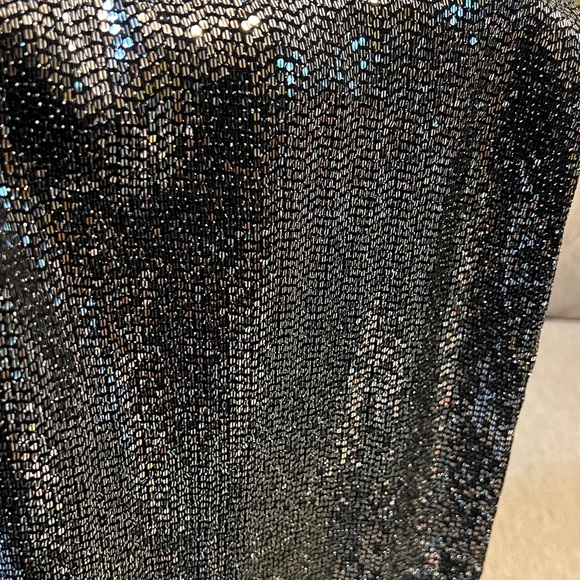 NEVER WORN Eliza J sparkle v-neck sleeveless jumpsuit size 12 - Picture 4 of 8